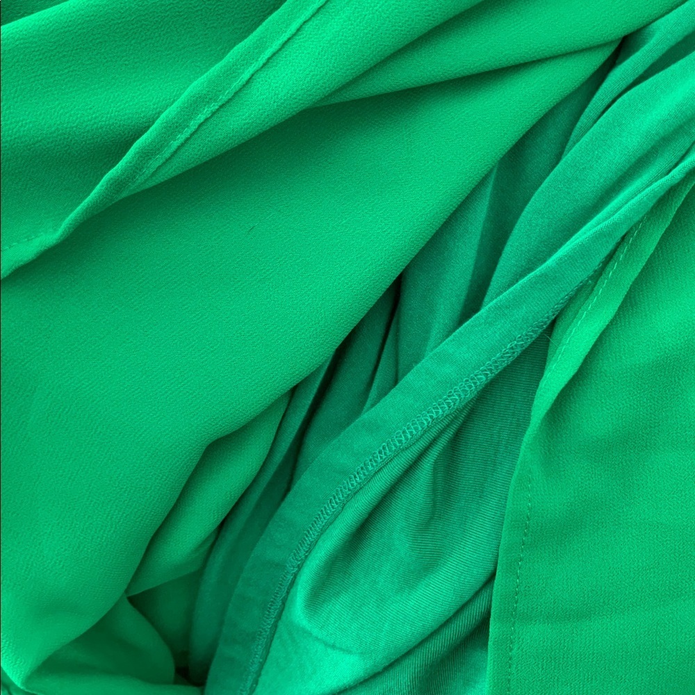 {Gianni Bini} Vibrant Green Maxi Dress - Picture 7 of 8